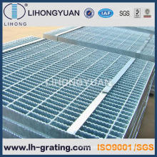 Galvanised Serrated Steel Bar Grating with Close Ends